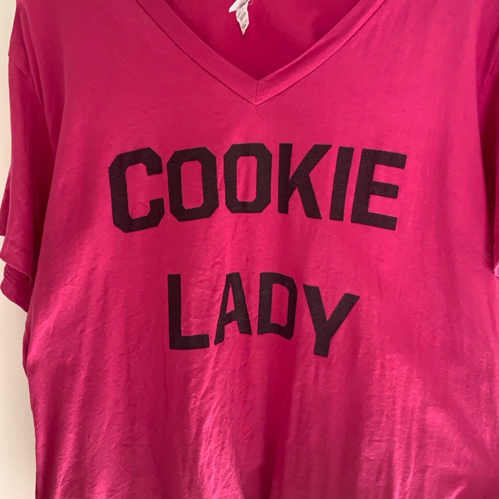 One Pink Heavy Cotton “Cookie Lady” Graphic Shirt 2X